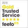 Gold Trusted Feefo Service 2018