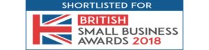 Shortlisted British Small Business Awards Logo